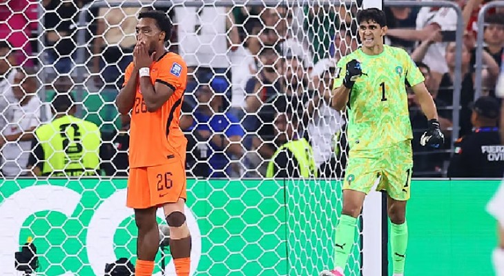টাইব্রেকারের রোমাঞ্চে ডাচদের বিদায়, শেষ ষোলোয় মরক্কো